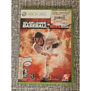 Major League Baseball 2K12 VideoGames Xbox 360 Pre-owned Untested MLB Dodgers